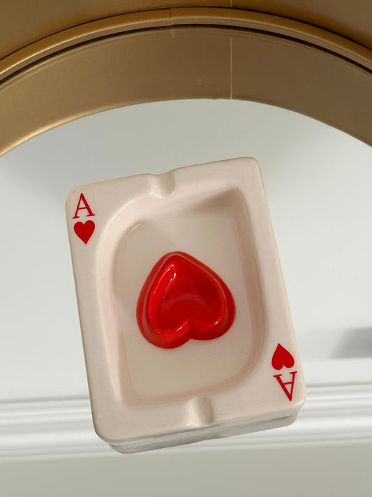 Ace of Hearts Ash Tray