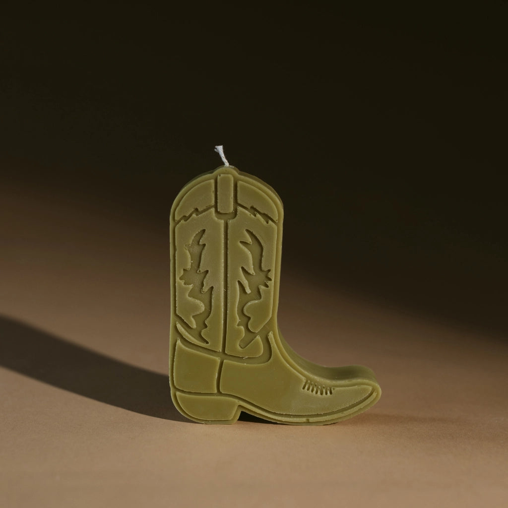 Gold + Ivy Cowboy Boot Candle