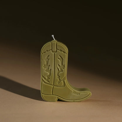 Gold + Ivy Cowboy Boot Candle