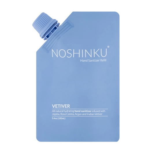 Noshinku Vetiver Organic Hand Sanitizer Refill Pouch