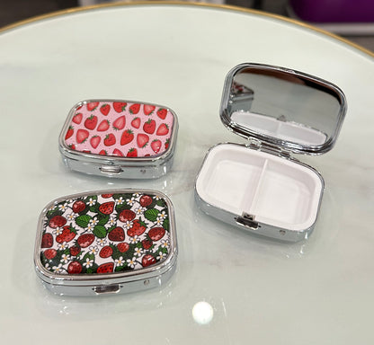 Strawberry Pill Case