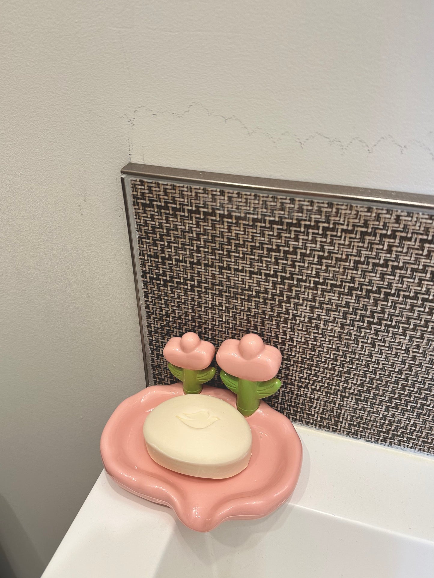 Plastic Flower Soap Dish