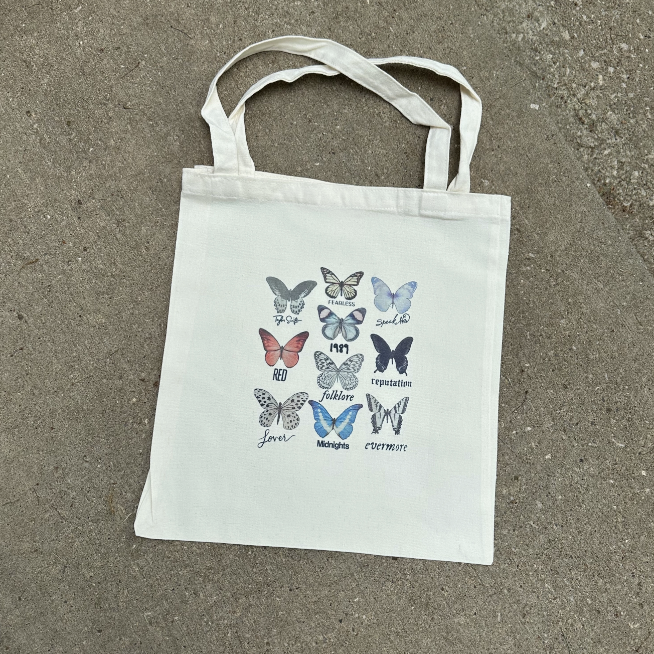 Butterfly Eras Taylor Swift Tote