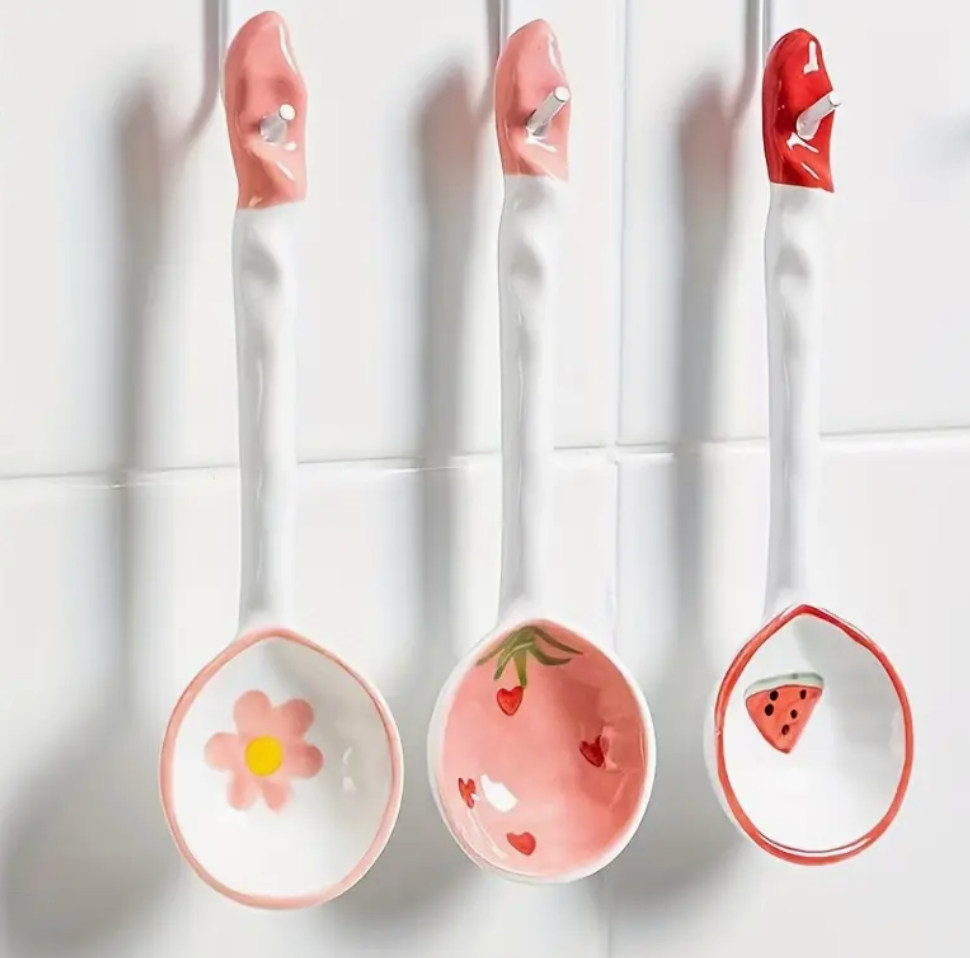 Ceramic Watercolour Spoons