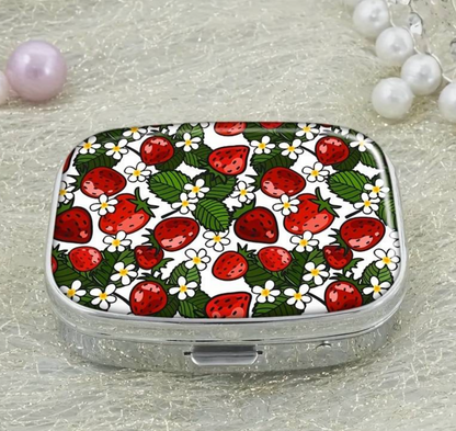 Strawberry Pill Case